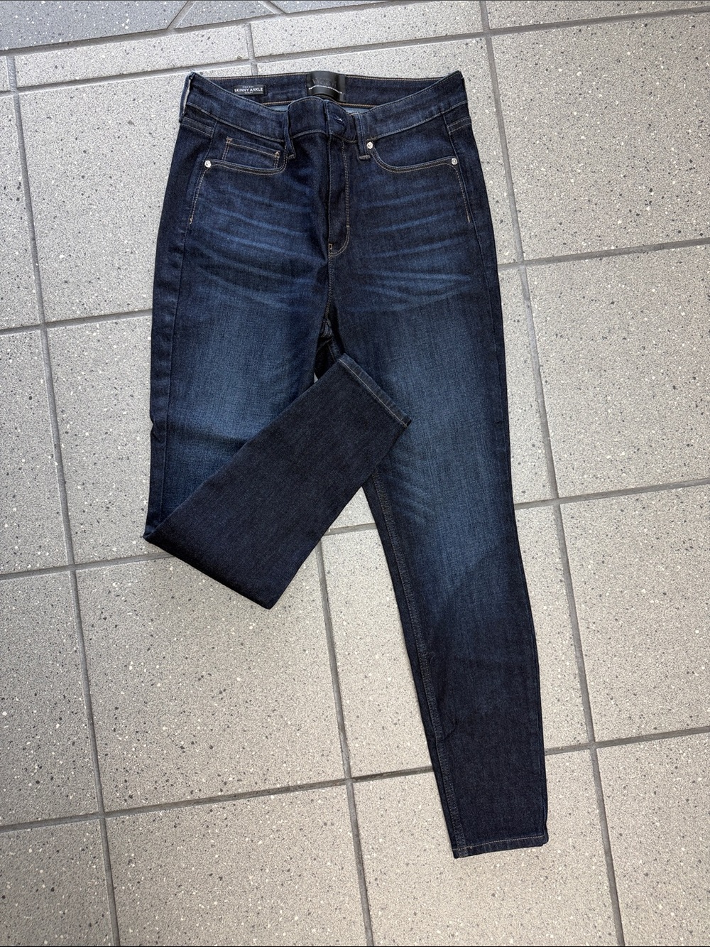 Dark Wash Women’s Slim Jeans - Unbranded